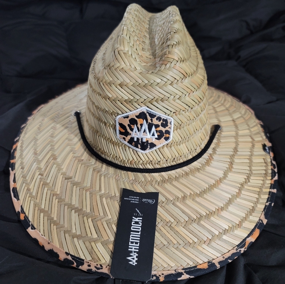 Hemlock Big Cat Straw Hat